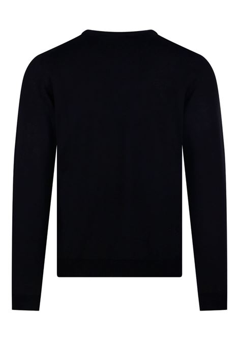 crew-neck sweater man black ROBERTO COLLINA | 253M01001M0109